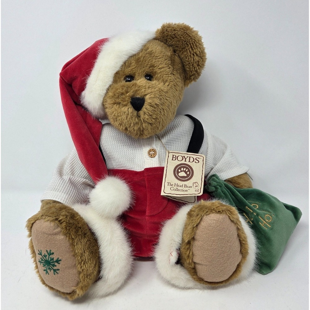 Boyds Bears Santa Jolly Ol' St. Nick 16" Plush 2004 Christmas Teddy Retired